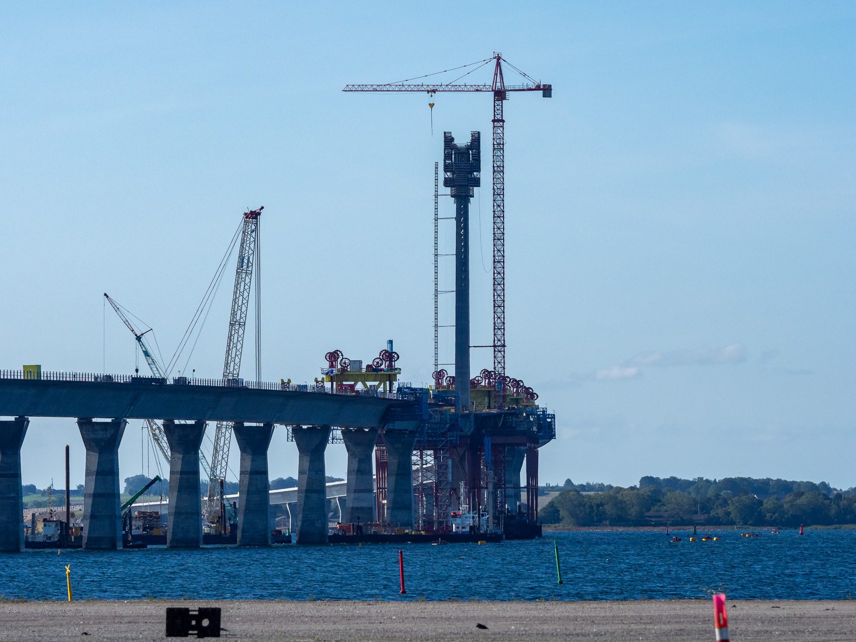 Åben bro den nye Storstrømsbro 2024