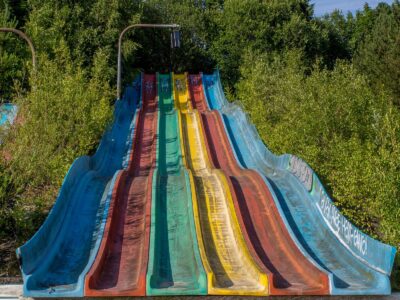 Fra det forladte Fun park Fyn