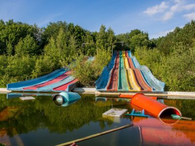 Fra det forladte Fun park Fyn