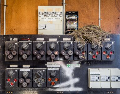 Fra den nedlagte lyttestation i Gedesby på sydfalster