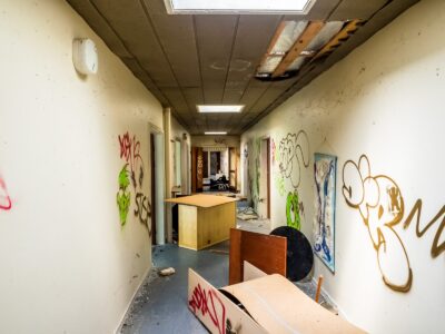 Fra den nedlagte lyttestation i Gedesby på sydfalster
